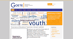 Desktop Screenshot of goete.eu